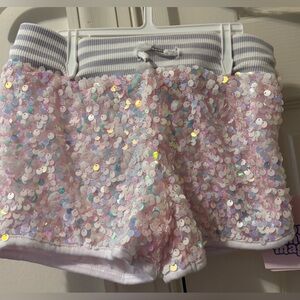 More thann magic flip sequins shorts size 4-5 lined